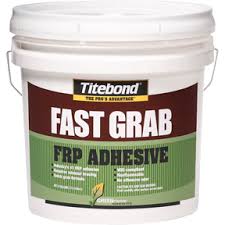 gallon titebond fast grab water based frp adhesive 4056