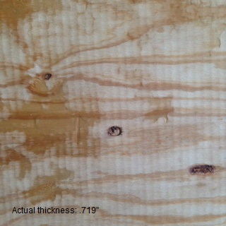 3/4 4 x 8  cdx rated sheathing plywood