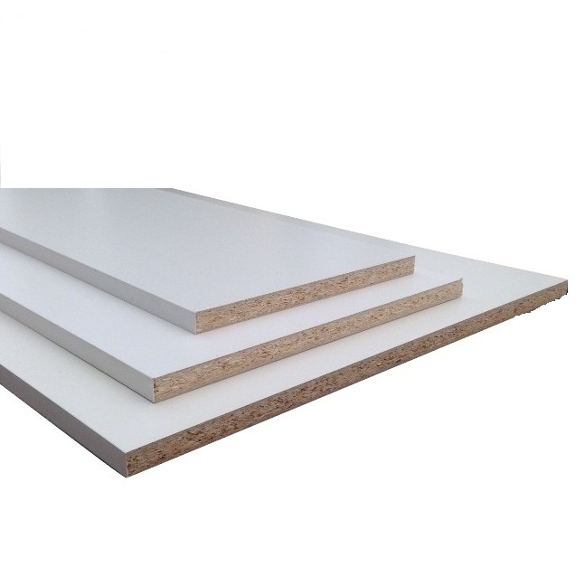 3/4 24 X 97 G2S White Melamine Shelving