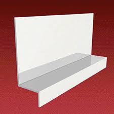 3/8 x 10 Z flashing white