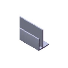 8' 1/8 pvc outside corner almond