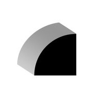 WM 105 3/4 x 3/4 finger jointed primed Pine quarter round molding /ft. 640 ft or more 10% discount