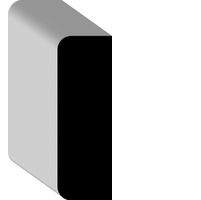 WM 142 1/4 x 3/4 screen mold white pine