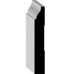 WM H633 1/2 x 3 1/4 colonial Oak base molding /ft.