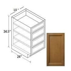 18D Drawer Base Warmwood Kitchen Kompact