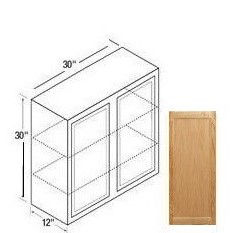 30W Wall Cabinet Chadwood Oak Kitchen Kompact