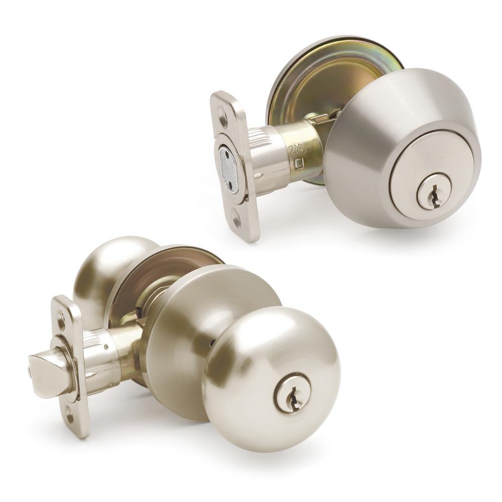 Entry Single Deadbolt Combo