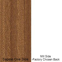 1/4 4 X 8 VC SAPELE / MILL  SHOP