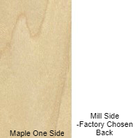 1 in 4 x 8  VC MAPLE / MILL SHOP