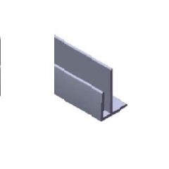 8' 1/8 pvc outside corner white