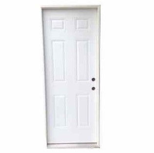 2-8 X 6-8 6 PANEL STEEL S&D LH DOOR