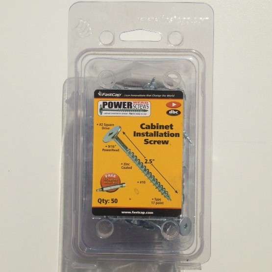 2 1/2 powerhead screws 50 ct